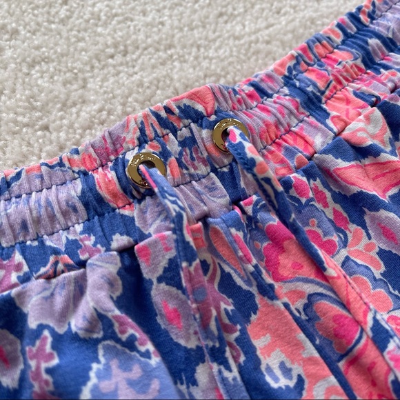Lilly Pulitzer Lola pull on pant in iris blue week it resort pants - Picture 6 of 10
